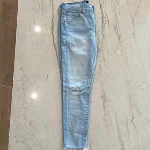 Express mid rise skinny jeans 8 short